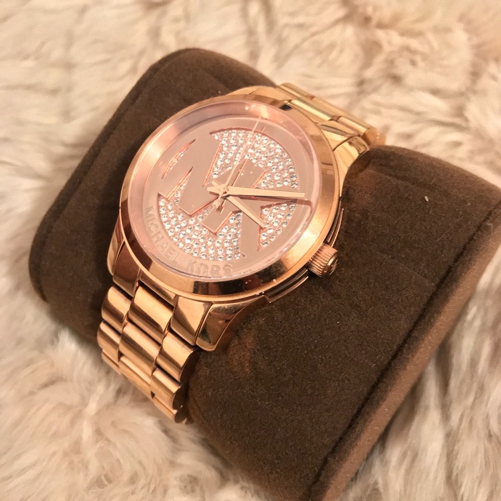 Michael Kors Rose Gold Womens Watch